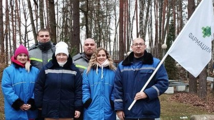 Горячее начало зимы выдалось у членов профсоюза Брестской «Фармации»